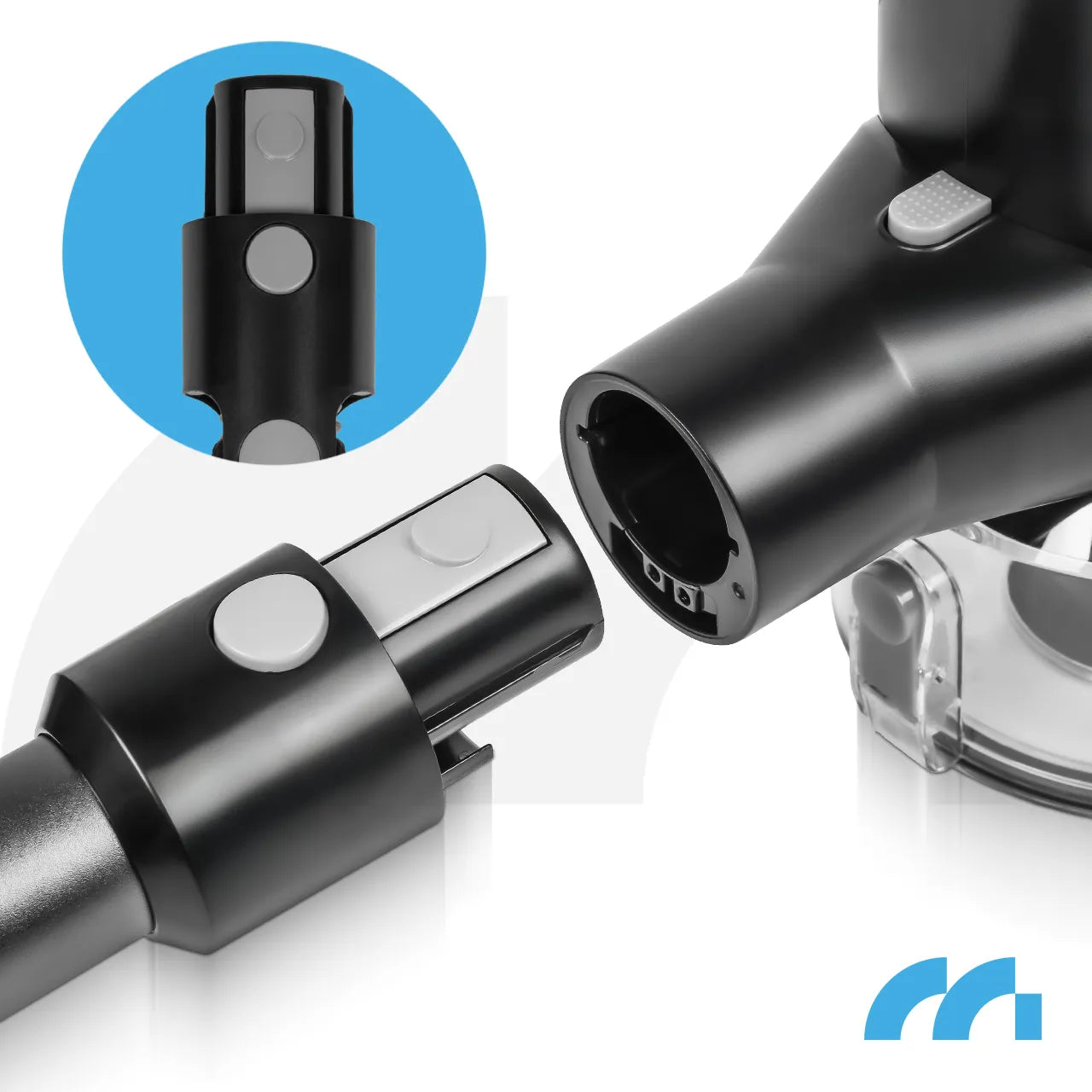 Aspirator vertical fara sac cu accesorii 3 in 1, perie electrica cu LED, 250 W, MalTec 113544