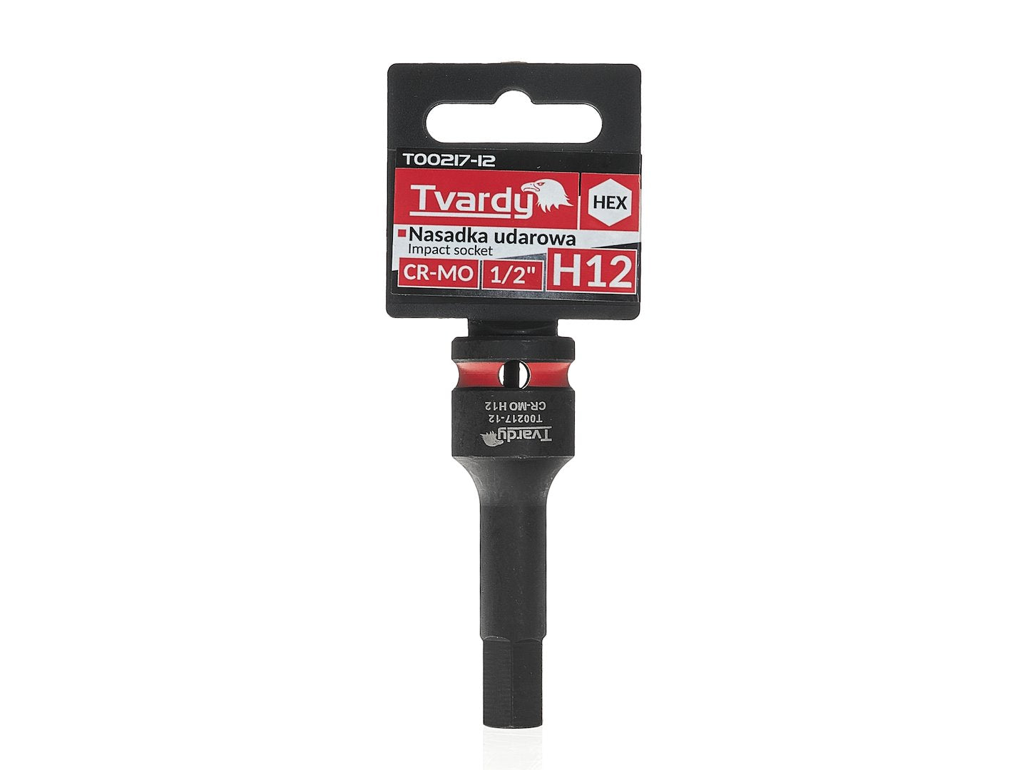 Cheie tubulara de impact HEX 1 / 2", H12, Cr-Mo, Tvardy T00217-12