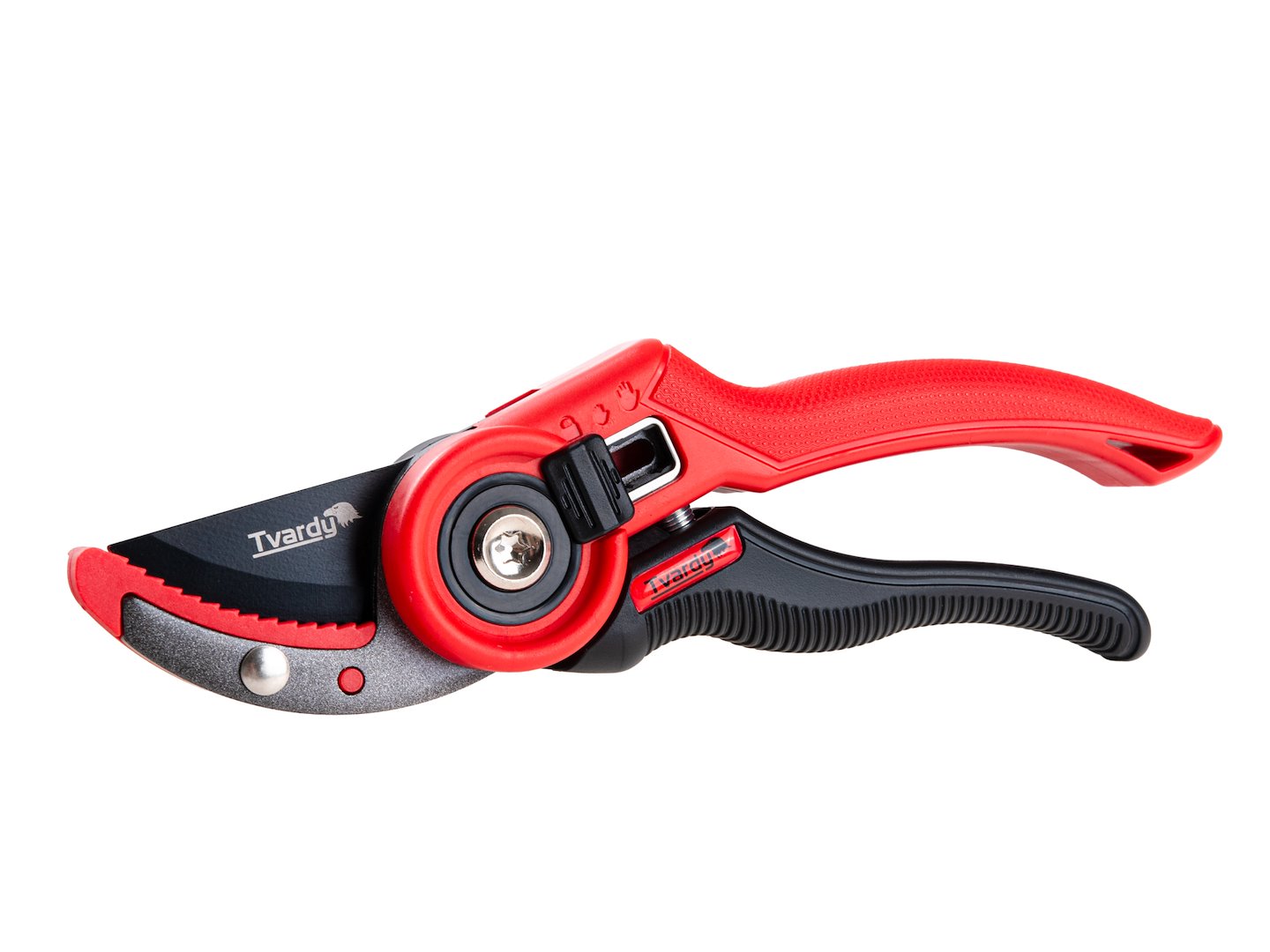 Foarfeca de gradina cu lama tip nicovala SK5 PTFE, 210 mm, Tvardy T07405