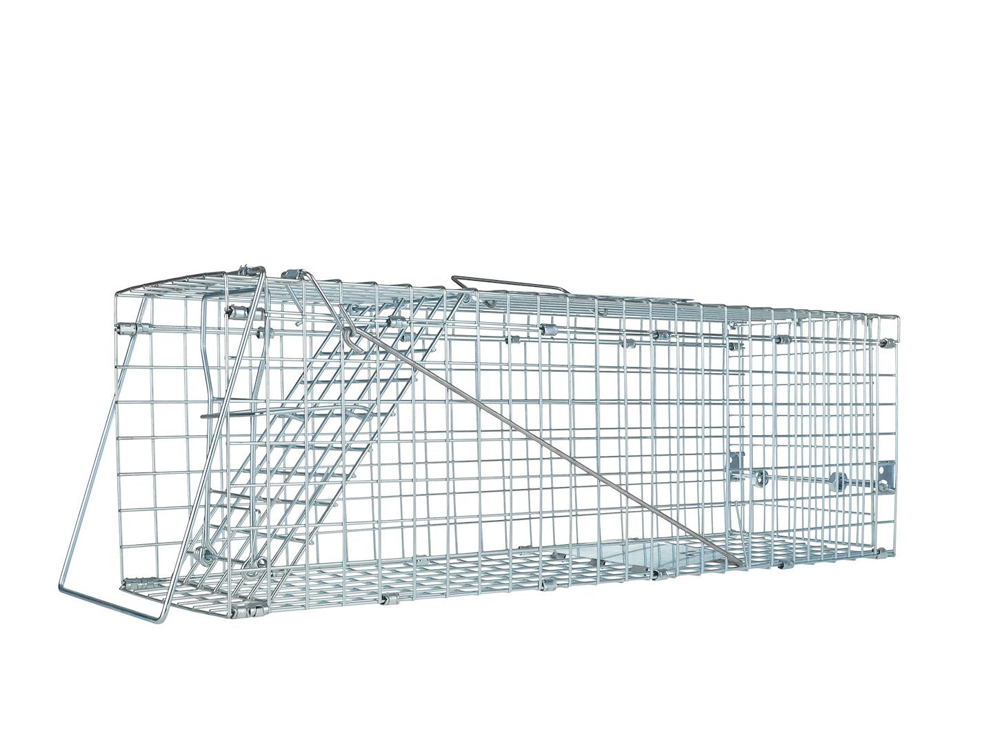 Capcana metalica pentru sobolani, dihori, jderi, 60 x 21 x 18 cm, Keltin K02513