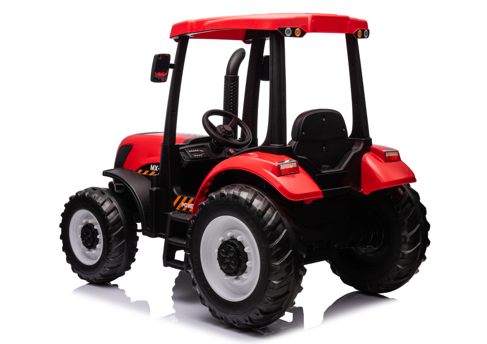 Tractoras electric, rosu, 135cm x 82cm x 103cm, Lean 17312