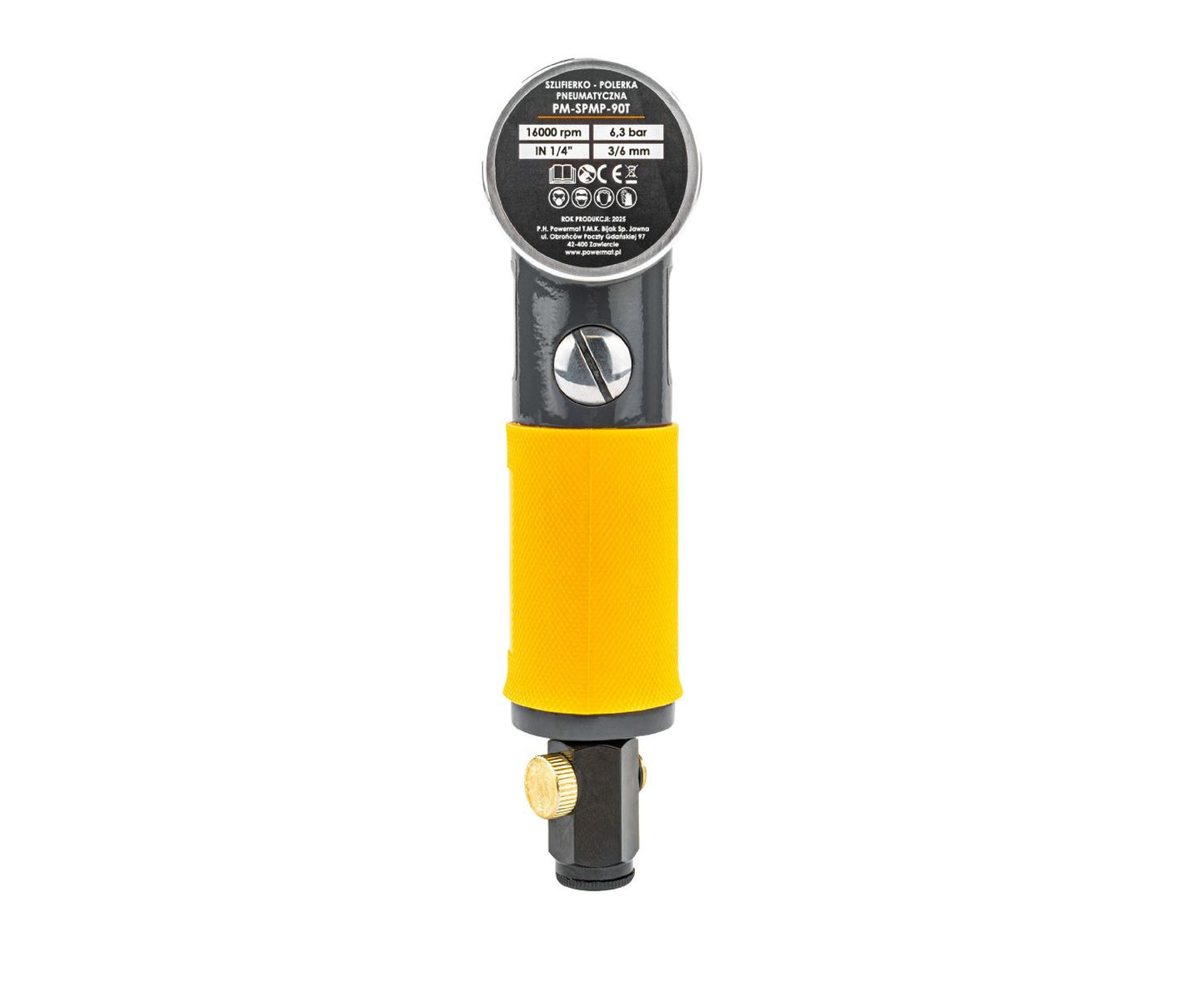Slefuitor pneumatic PM-SPMP-90T, 6.3 bar, Powermat PM1388
