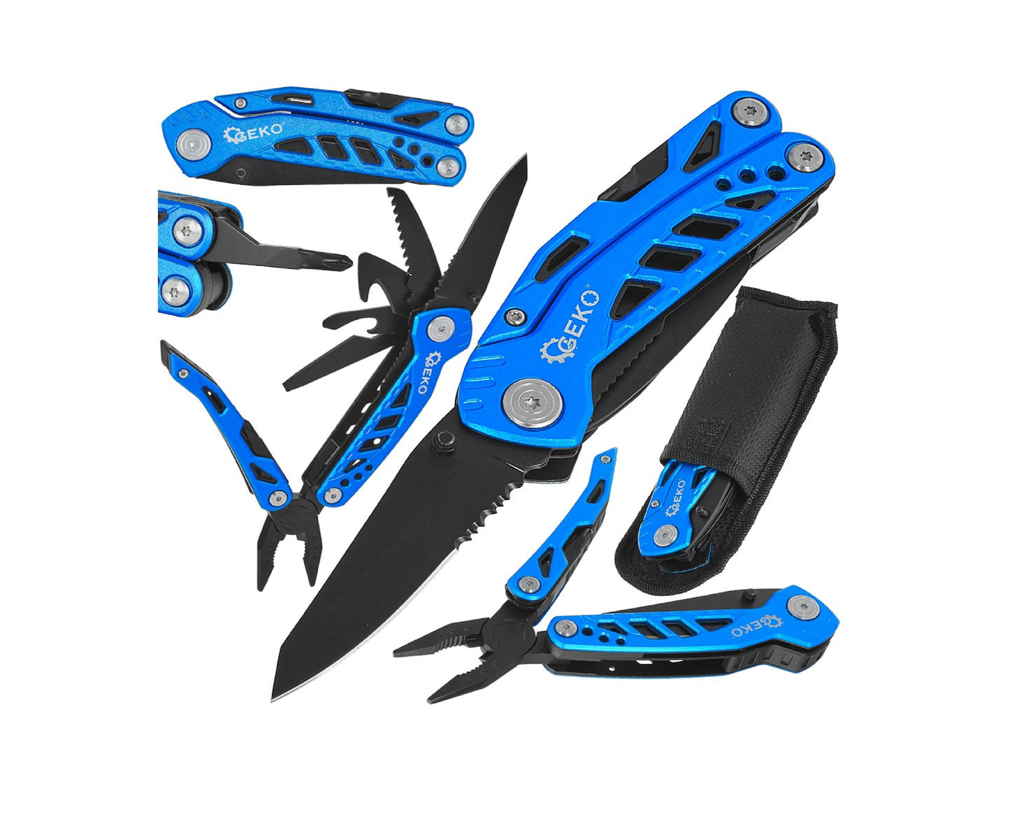 Unealta multifunctionala Grip Black Survival Series, Geko G01905