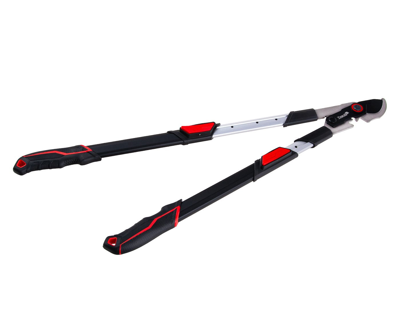 Foarfeca telescopica de gradina cu lama transversala, 715 - 955 mm, 65 Mn, PTFE, Tvardy T07423
