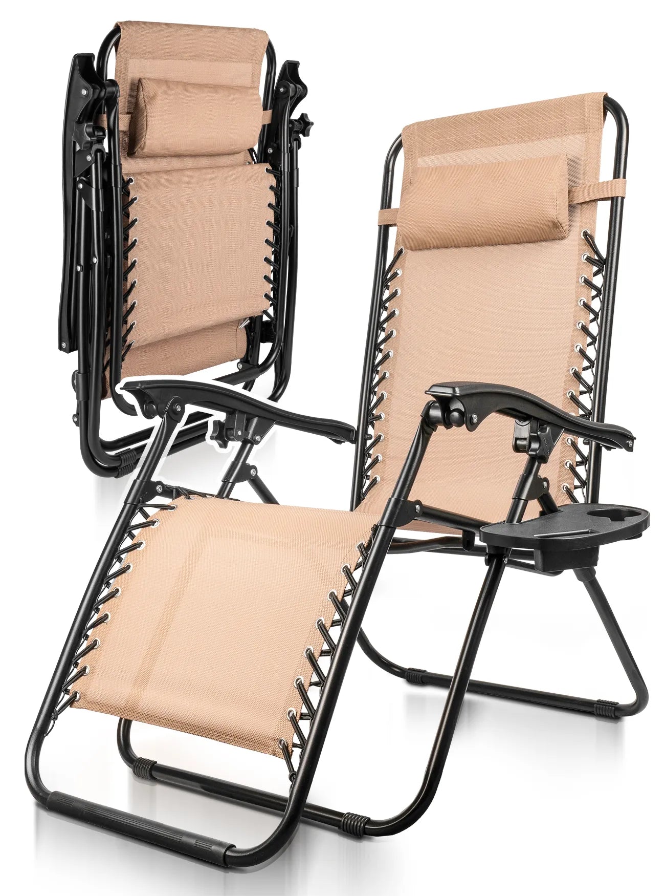 Sezlong pliabil de gradina, 110x67x88cm, capacitate maxima 150 kg, MalTec 112656