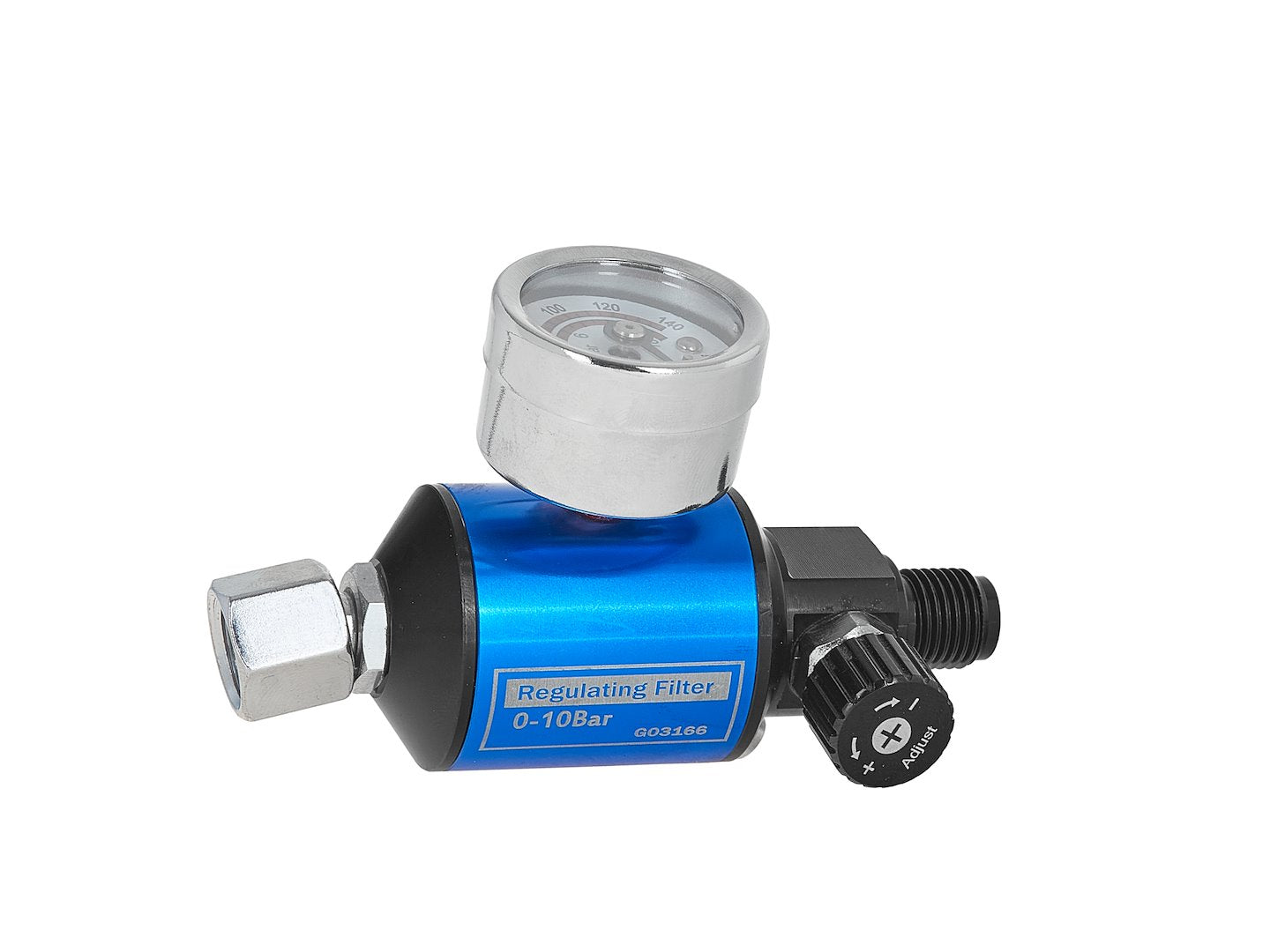 Reductor de presiune pentru pistolul de vopsit cu decantor, 1 / 4", Geko G03166