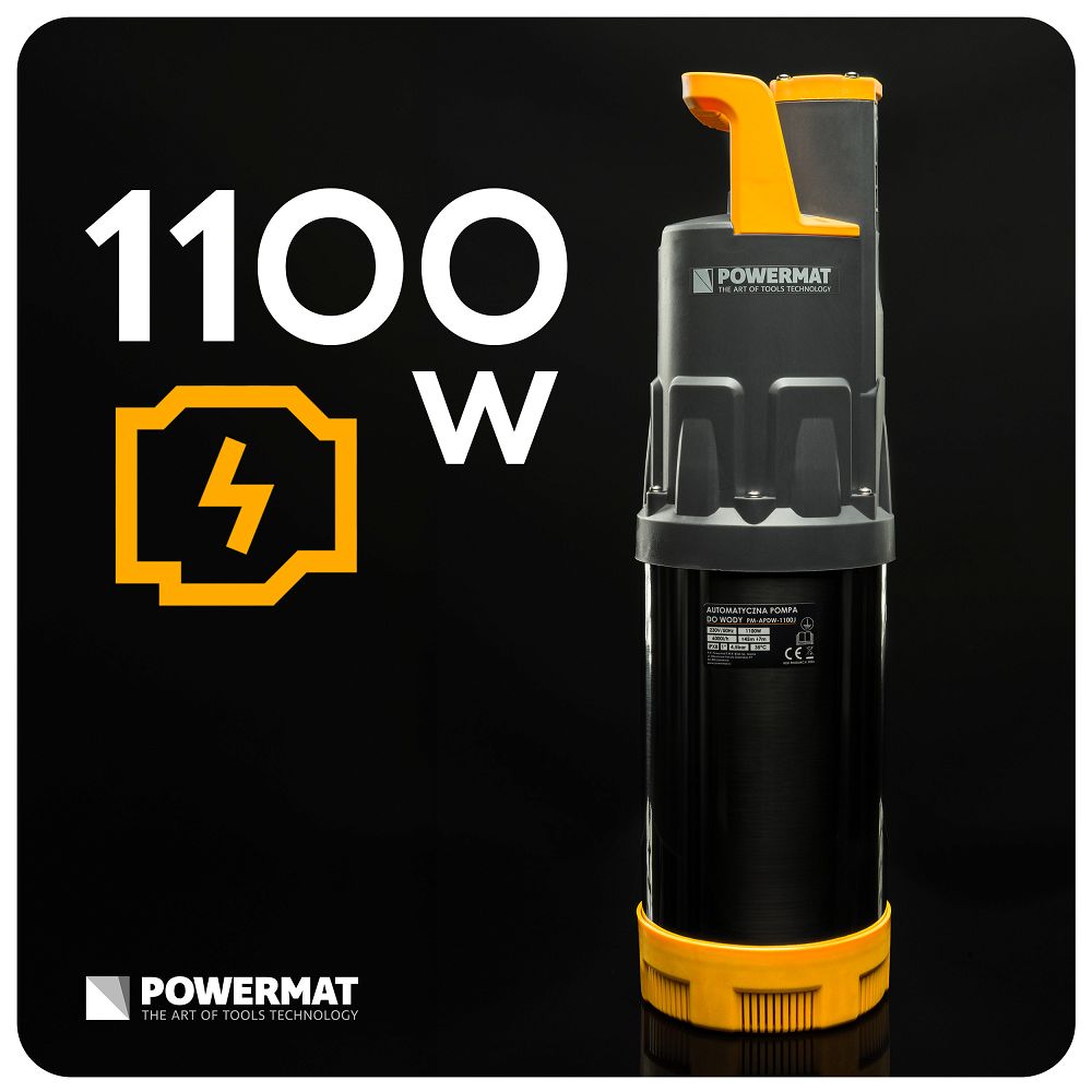 Pompa submersibila PM-APDW-1100J, 1100 W, Powermat PM1480