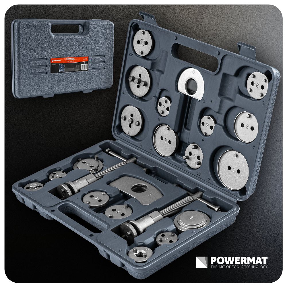 Set presare pistoane etrier frana PM-ZWT-22T, 22 piese, Powermat PM1531