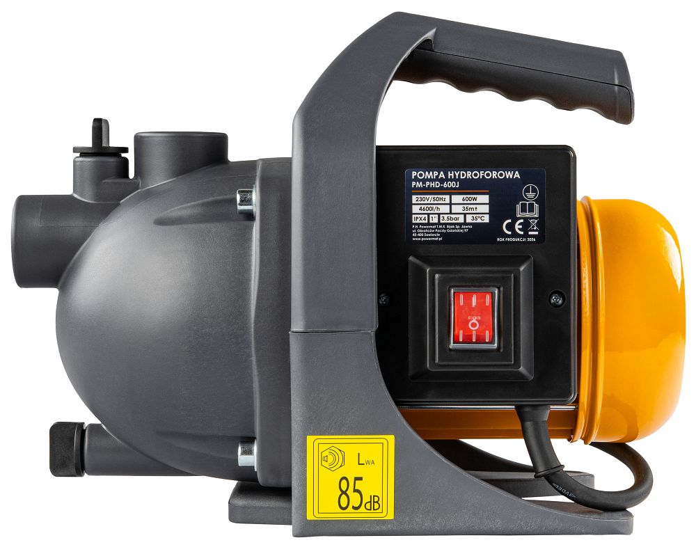 Pompa pentru hidrofor PM-PHD-600J, 600 W, Powermat PM1478