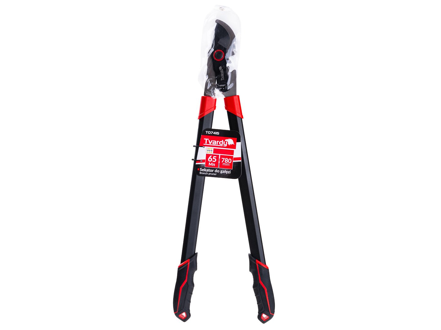 Foarfeca de gradina cu lama bypass PTFE, 780 mm, 65 Mn, Tvardy T07415