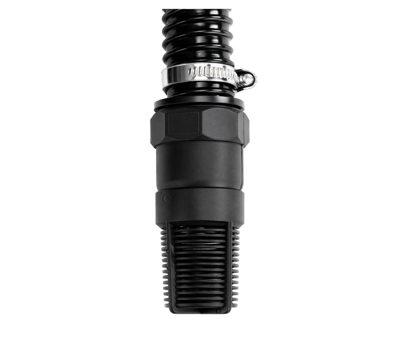 Furtun aspiratie pentru pompa hidrofor cu supapa de sens si filtru, negru, 1", 7 m, Powermat PM-HD-WS-71C