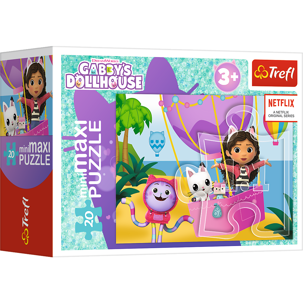 Puzzle Trefl Mini Maxi Gabby, Lean 25884