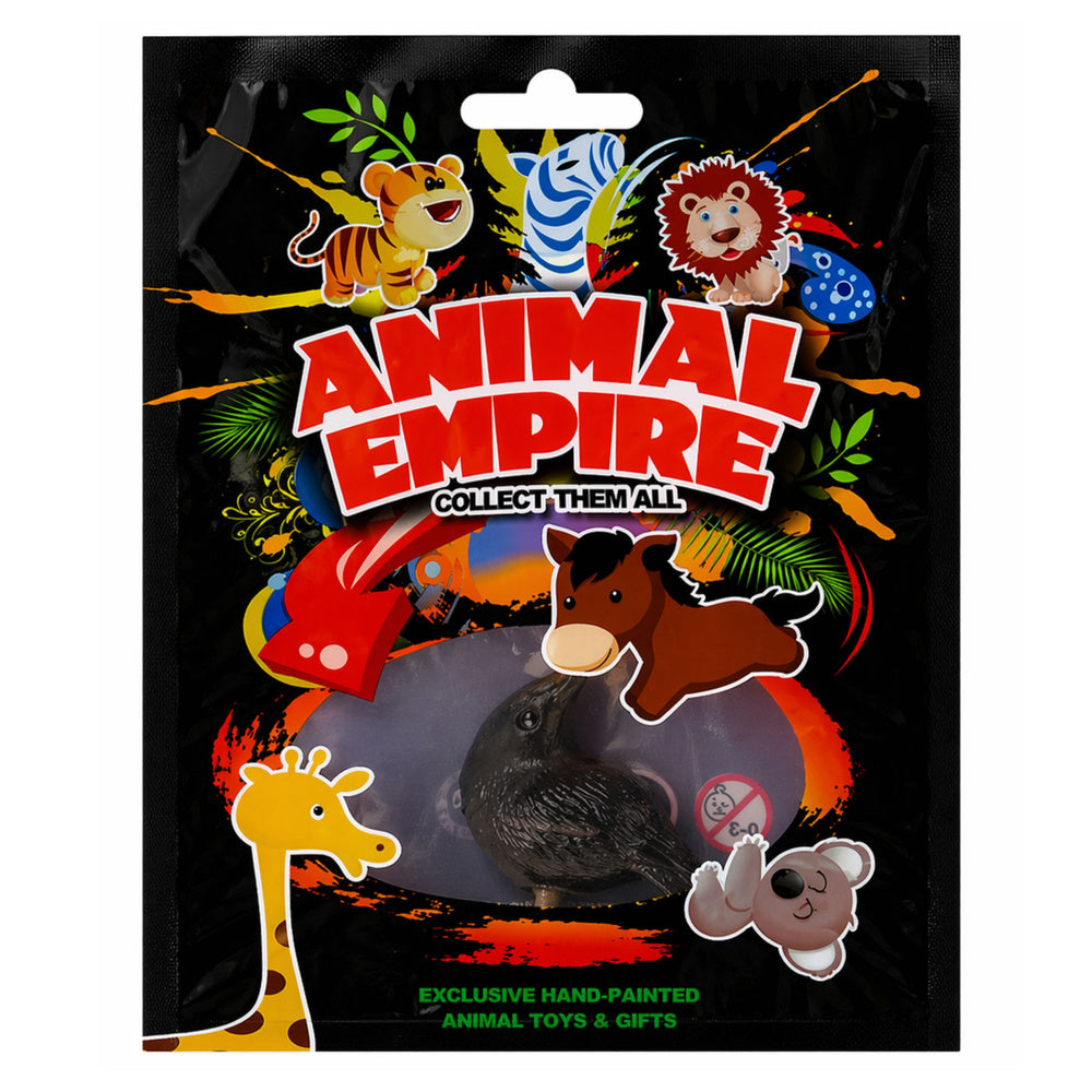 Inel educativ cu animale, urs brun, 5.5 x 3 x 3 cm, Lean 11263