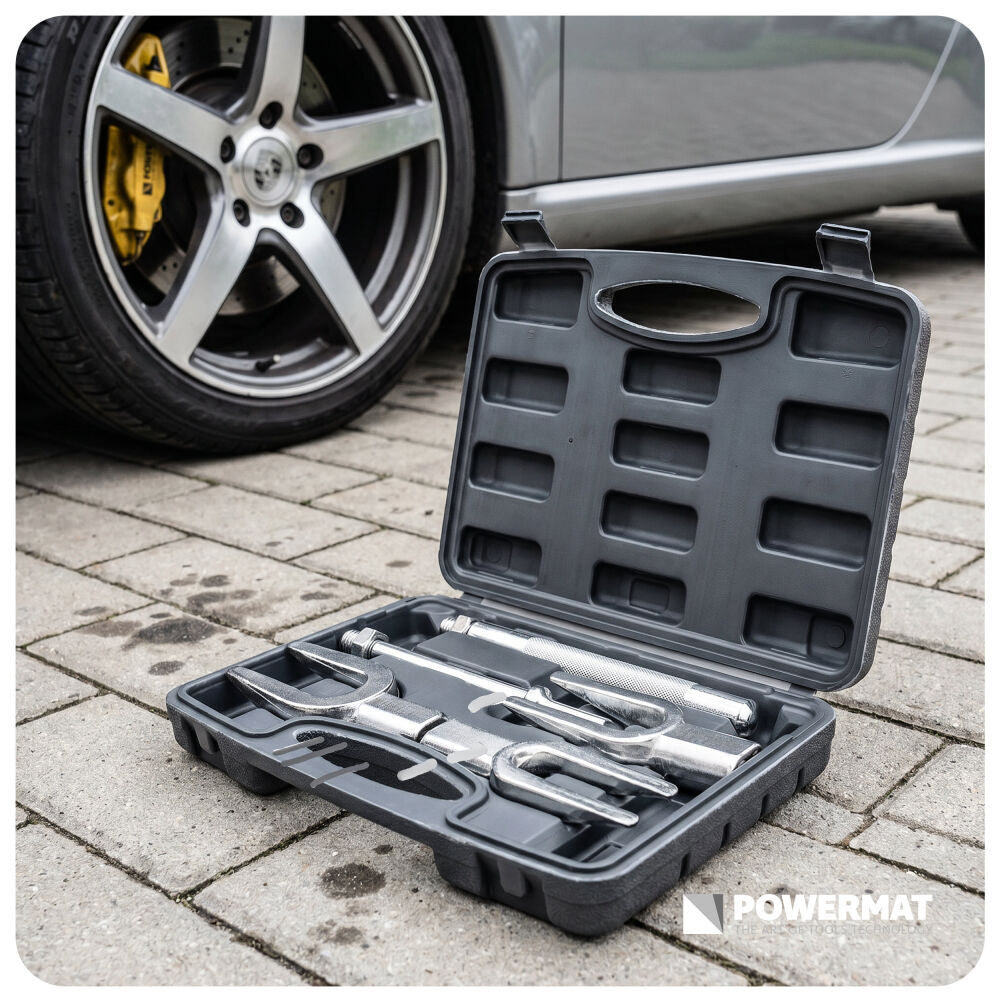 Kit extractor pentru articulatii sferice, sistem directie auto PM-SSDK-5T, 5 piese, Powermat PM1540