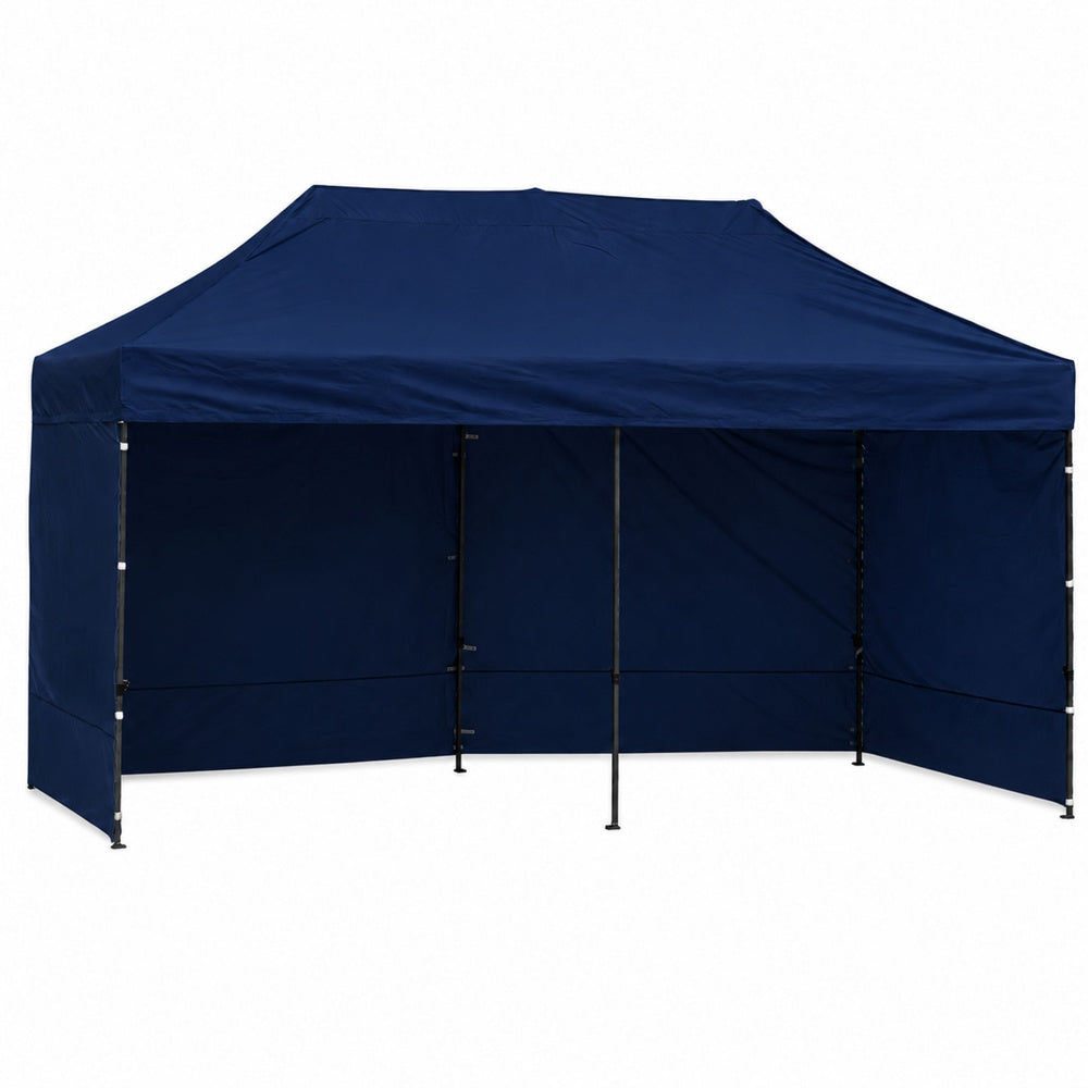 Pavilion de gradina, albastru, 3 x 6 m, Lean 29334