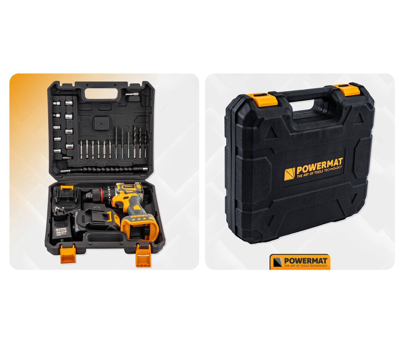 Masina de insurubat electrica cu acumulator PM-WA-21V-2M, 2 x 21 V, Powermat PM1411