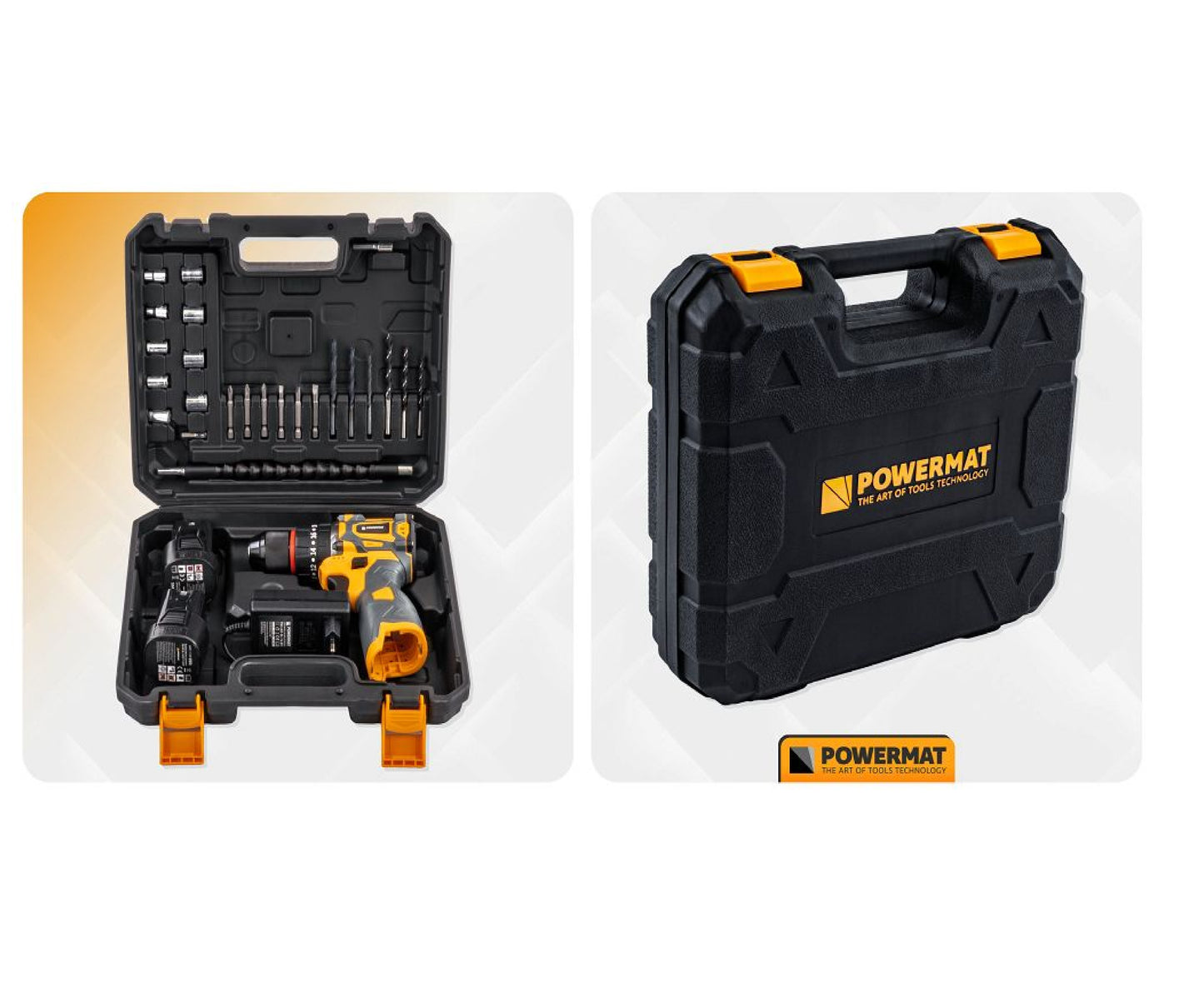 Masina de gaurit si insurubat cu acumulator PM-WA-16.8V-1.5M, Powermat PM1412