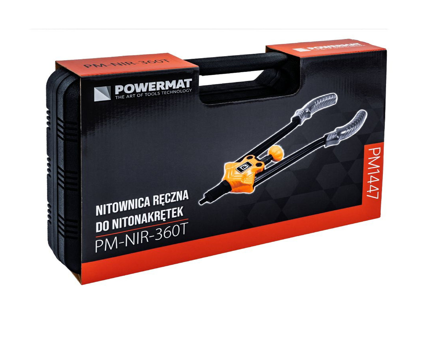 Cleste pentru pop-nituri PM-NIR-360T, 360 mm, M3-M12, Powermat PM1447