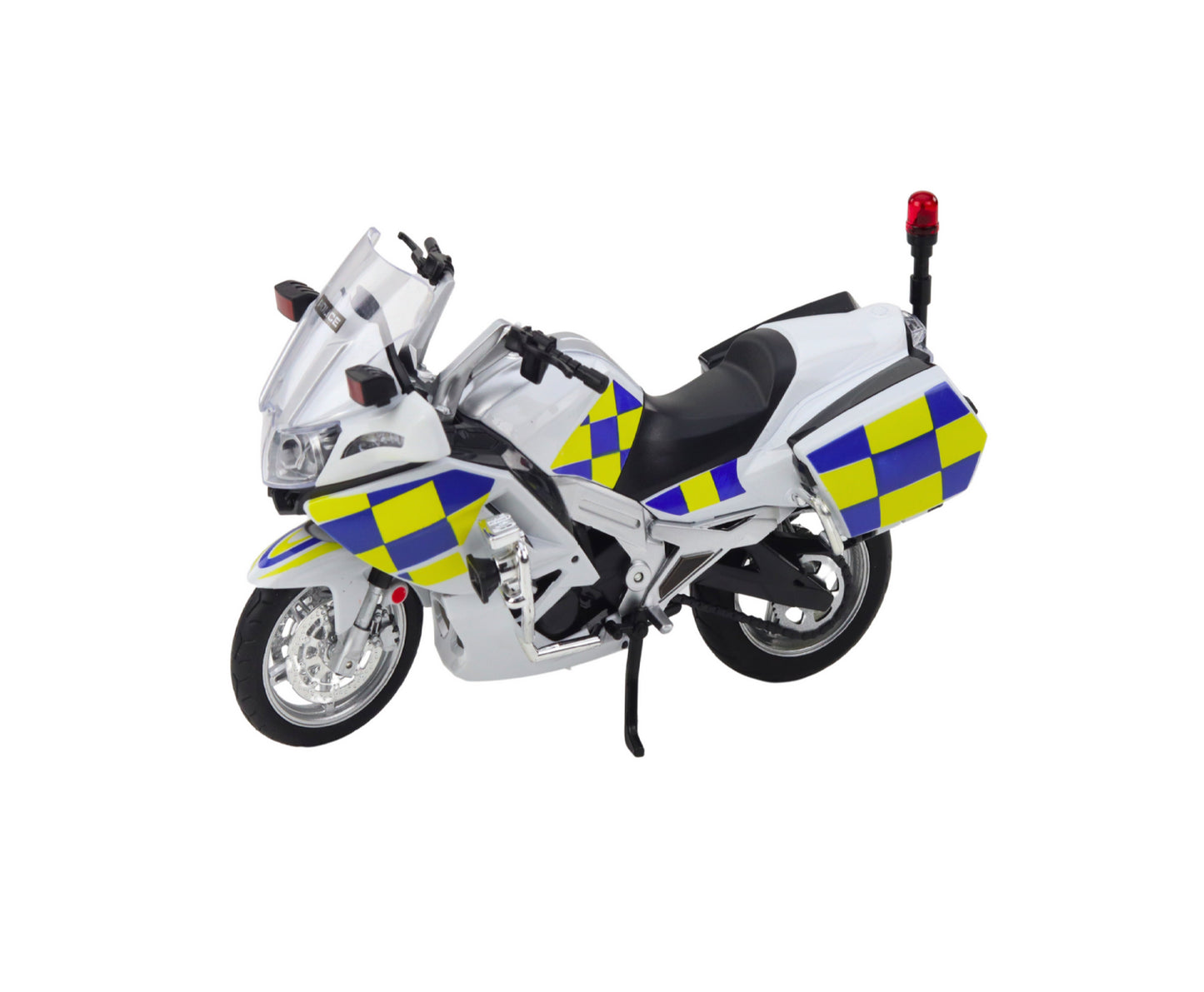 Motocicleta de jucarie de metal cu efecte sonore si luminoase, 19 x 12 x 8.5 cm, Lean 22610