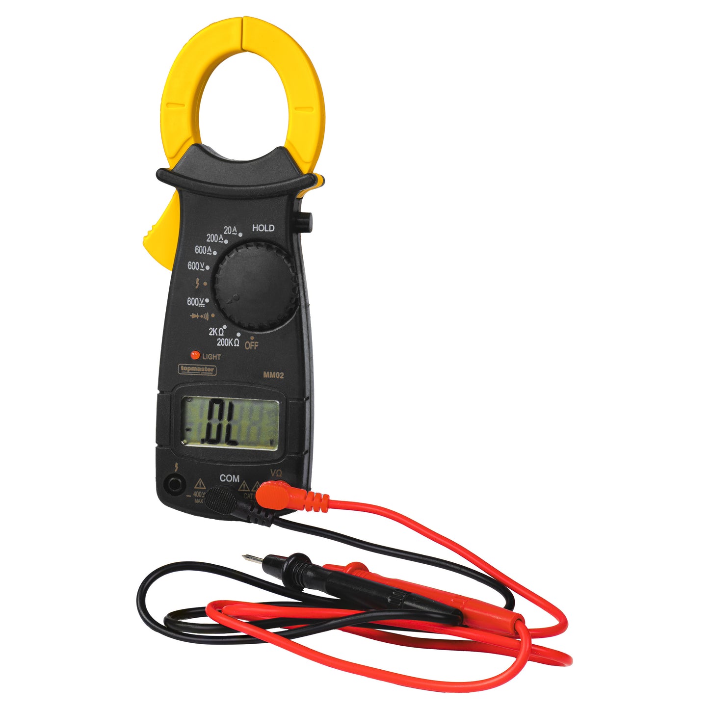 Multimetru digital cu clema MM02, Topmaster 279917