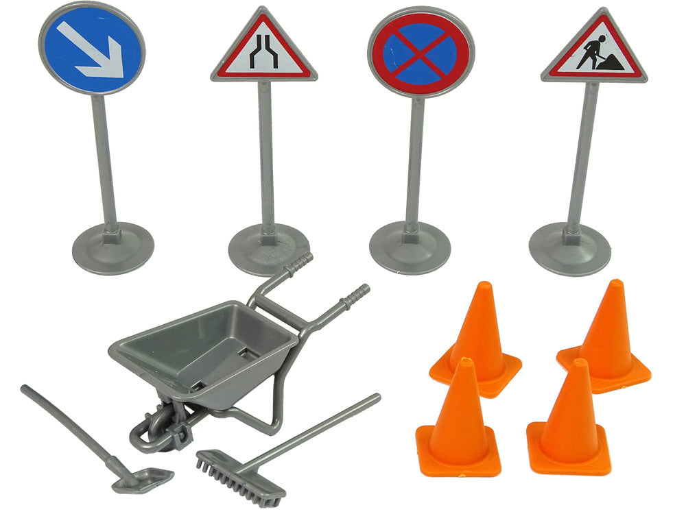 Set masina interventie, reparatii drum, accesoriu sunet, Lean 10430