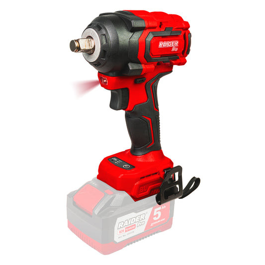 Masina de insurubat cu impact RDP-55BBIW20 Solo (fara acumulator si incarcator), 550 Nm, 1 / 2, Raider 030197