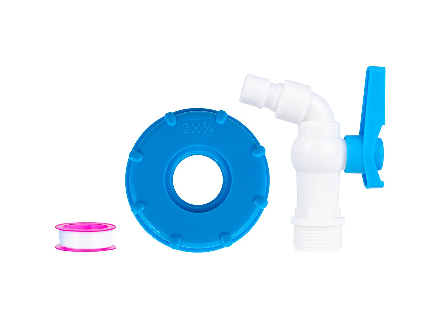 Robinet IBC S60 x 6 cu filet 3 / 4" pentru containere Mauser, Geko G70193