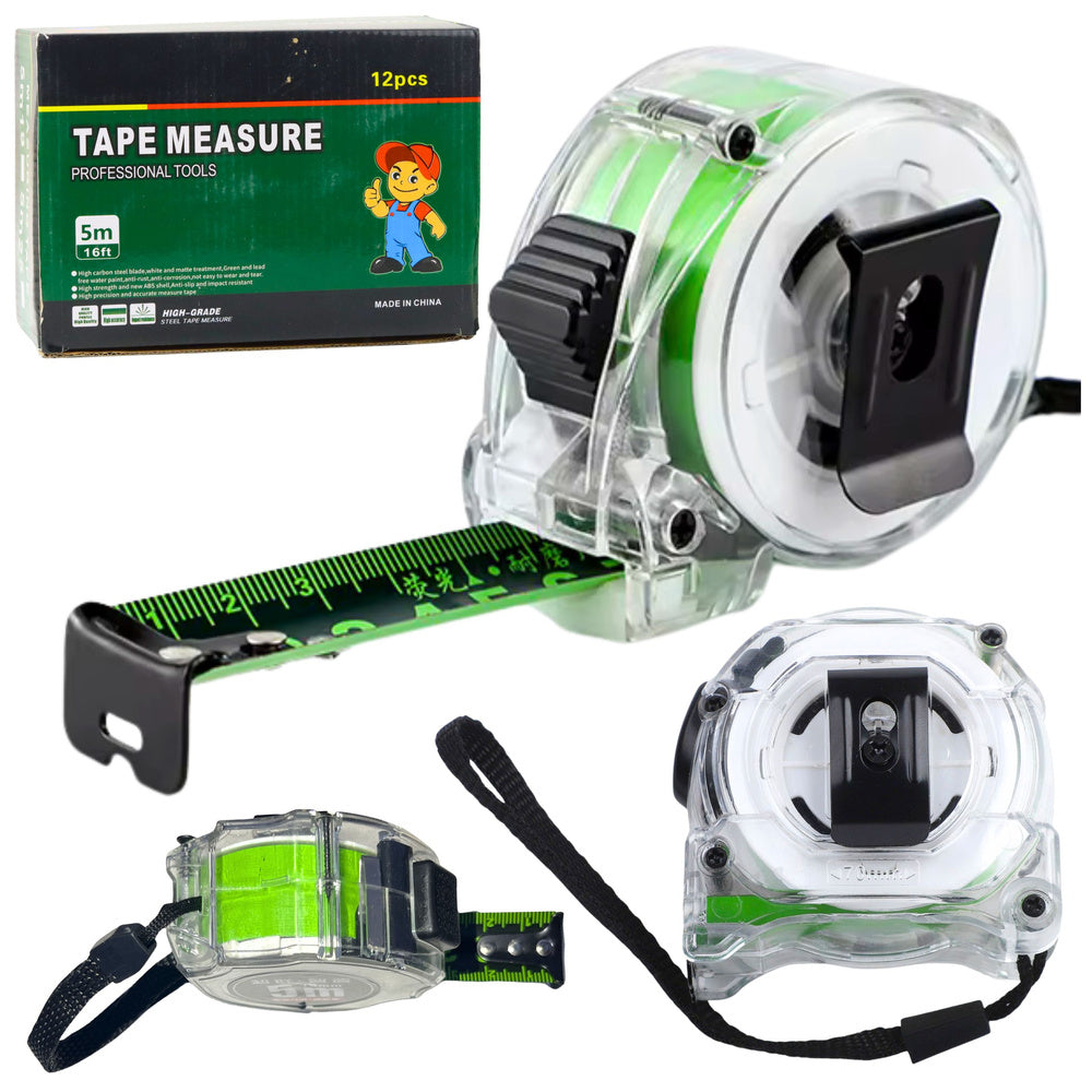 Ruleta fosforescenta, 5 m x 25 mm, Lean 27690