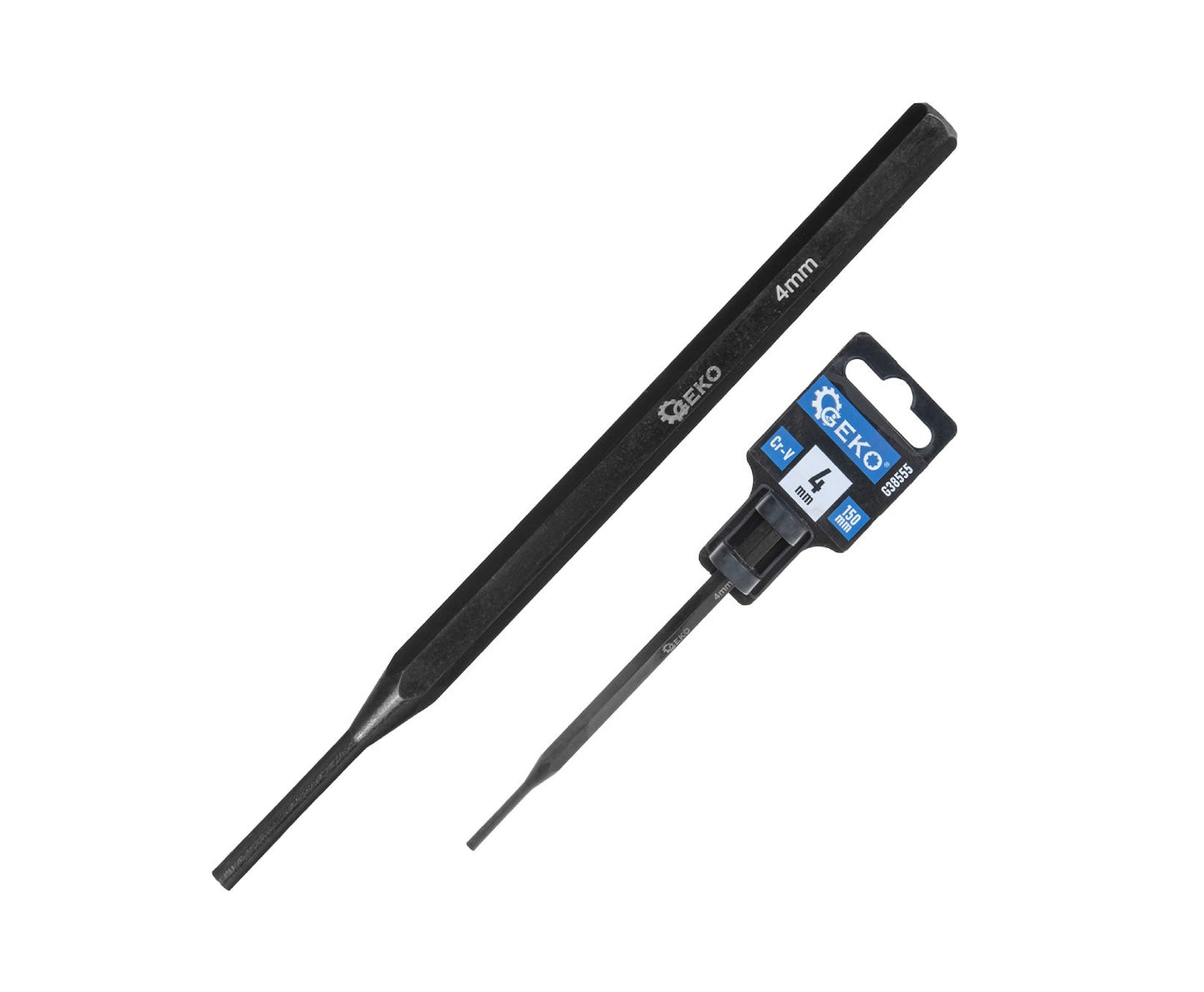 Dorn pentru stifturi, 4.0 x 150mm CrV, Geko G38555