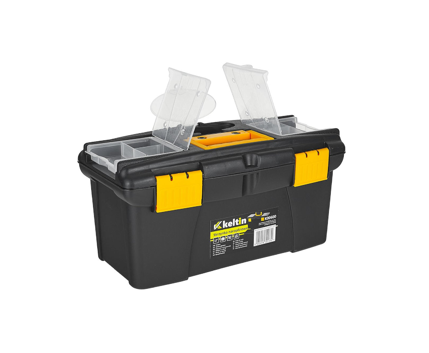 Cutie pentru scule din plastic cu organizatoare, 12", Keltin K00600