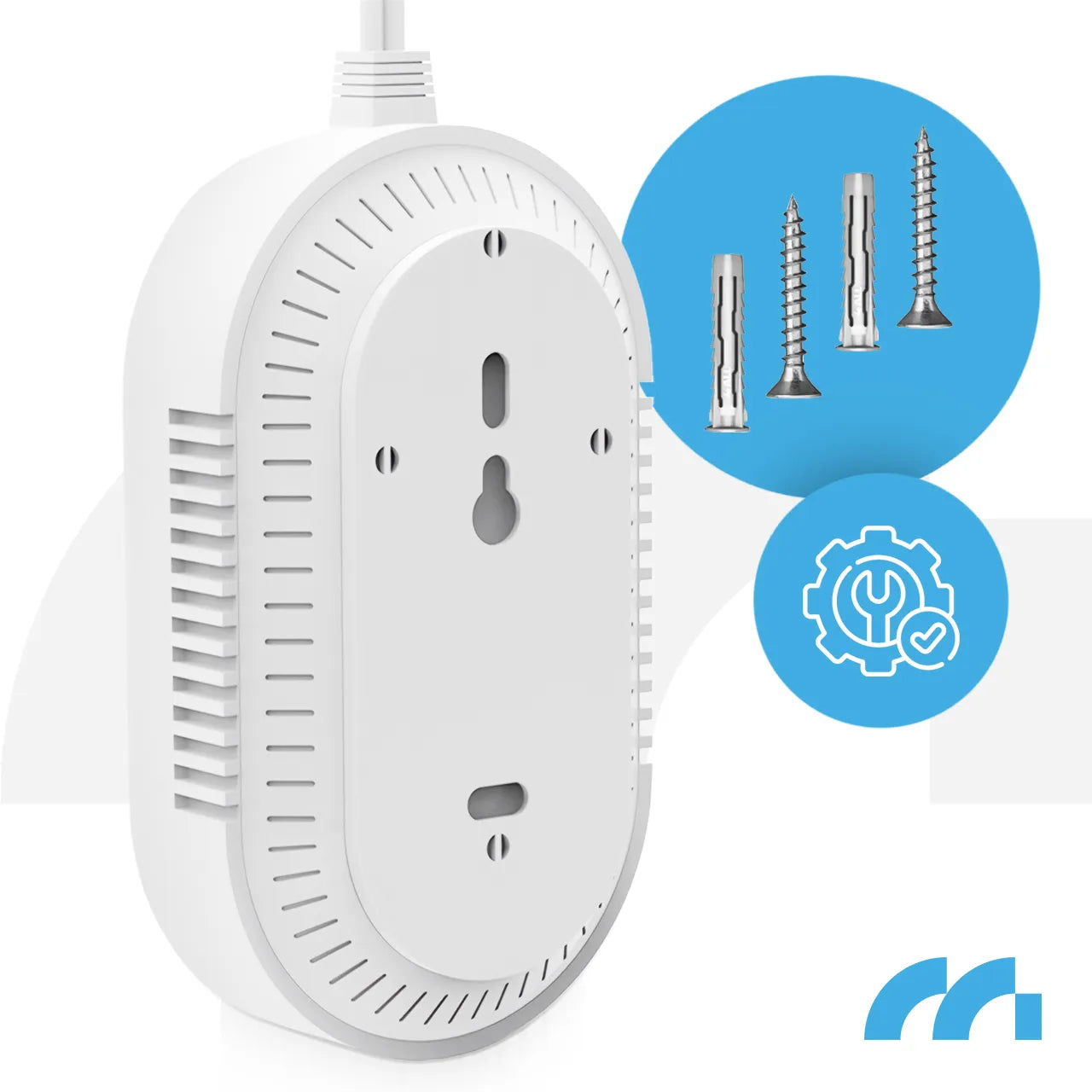 Detector 2 in 1 pentru CO2 si GPL SafeSensor5000, afisaj LCD, MalTec 113563