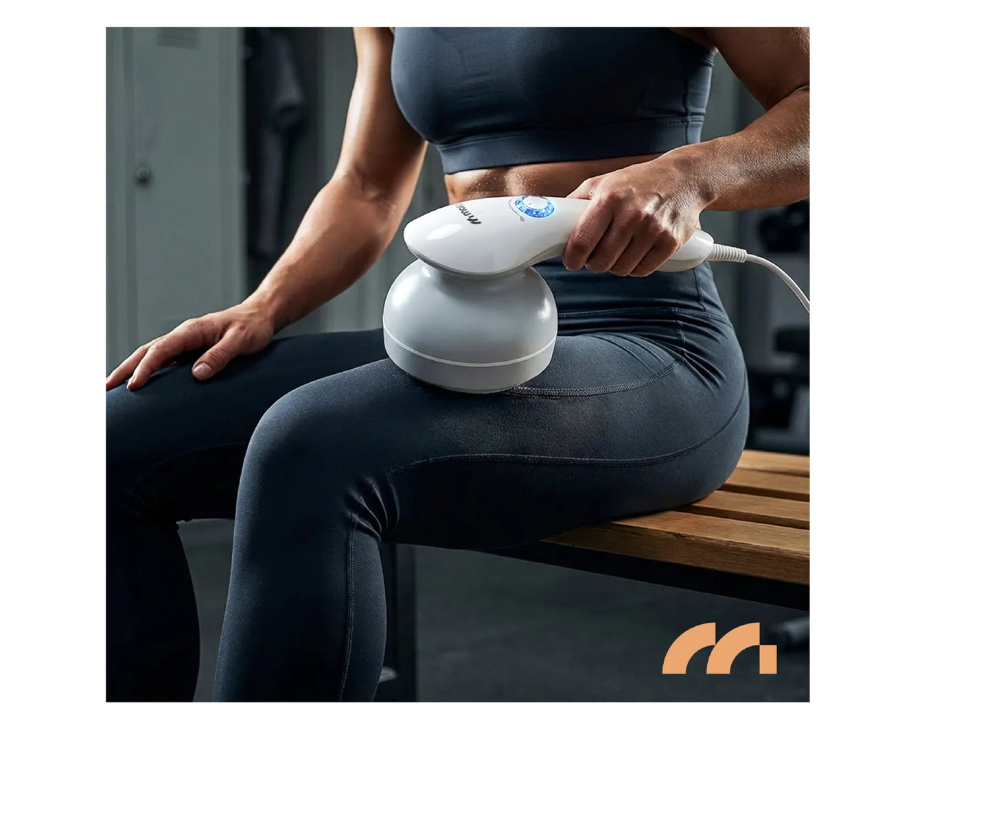 Aparat de masaj anticelulitic cu 8 capete interschimbabile SkinPulse, 28 W, MalTec 113860