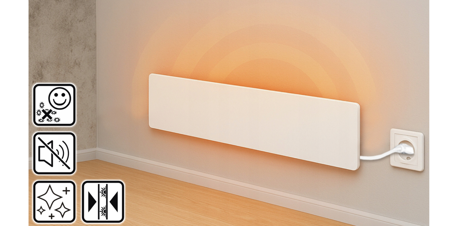 Panou de incalzire infrarosu cu functie de dezumidificator IR MR 1.50, 50 W, Harder HD1804