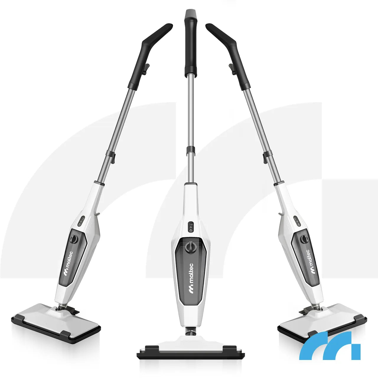 Mop electric multifunctional cu abur si accesorii SteamExpert HDS4600W, 2000 W, MalTec 113483