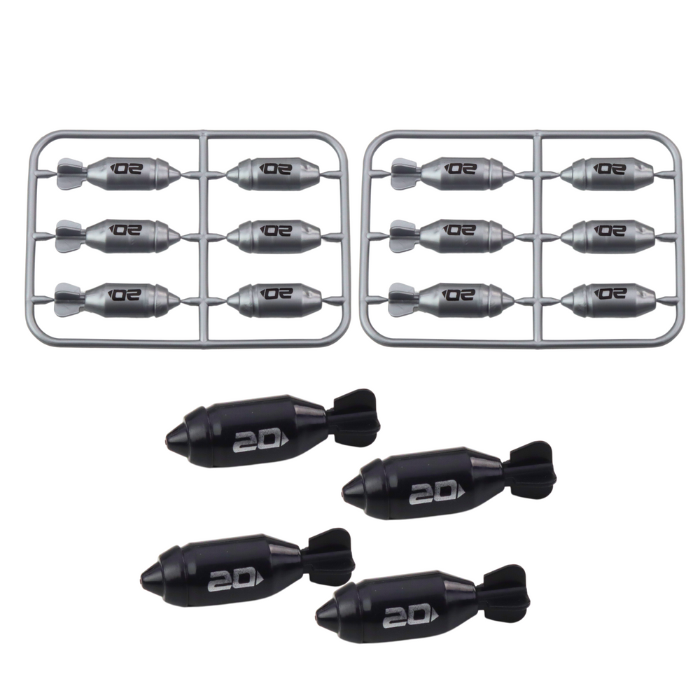 Submarin cu torpile, gri inchis, 28 cm, Lean 24284