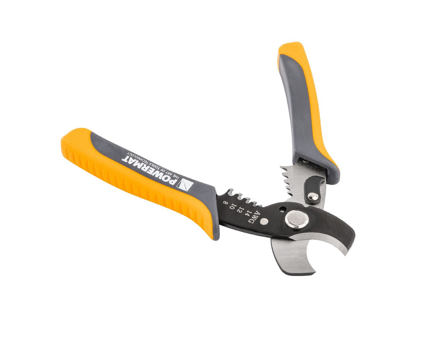 Cleste pentru sertizare / dezizolare cabluri PM-STN-1T, Powermat PM1439