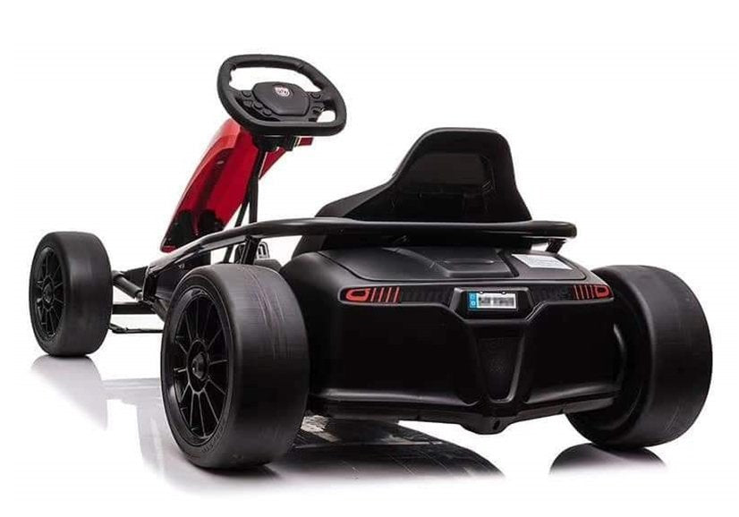 Kart electric Ride-On Go-Cart, rosu, Lean 5198