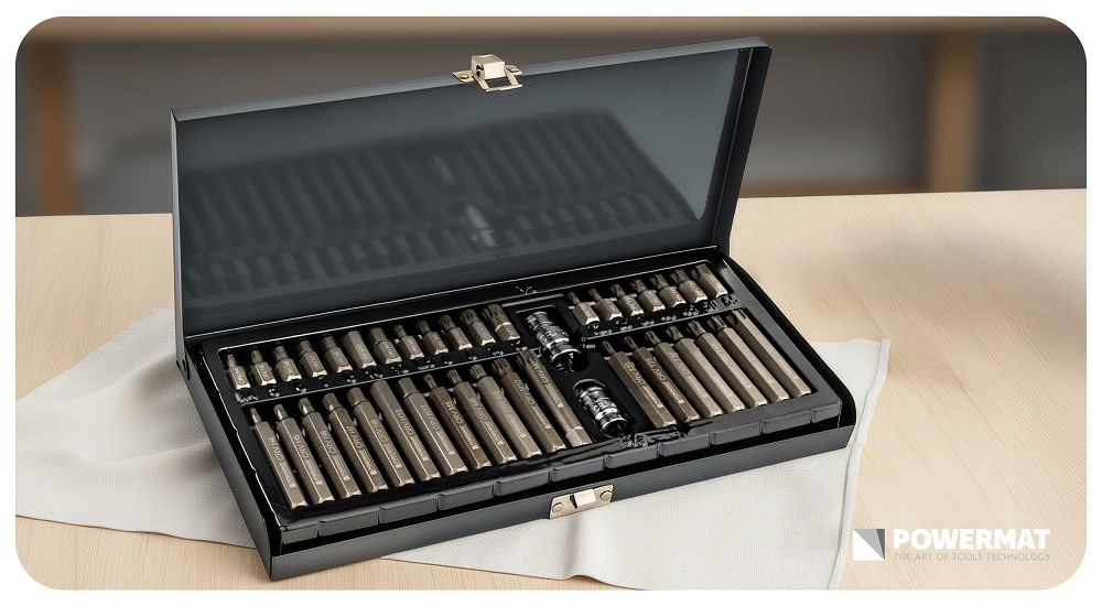 Set biti de impact PM-ZB-40T, 40 bucati, Powermat PM1475