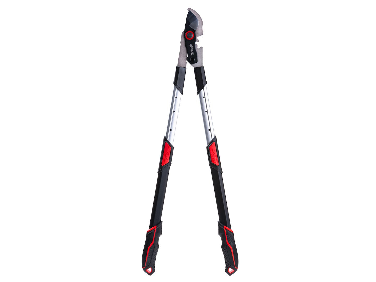 Foarfeca telescopica de gradina cu lama transversala, 715 - 955 mm, 65 Mn, PTFE, Tvardy T07423