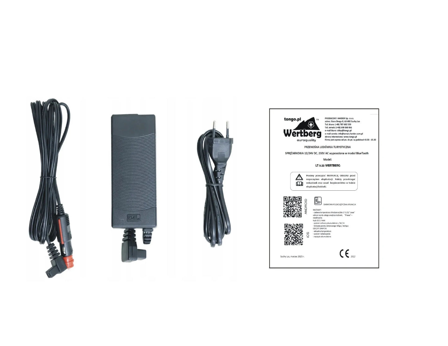 Lada frigorifica cu compresor Wertberg  LT 3.22, 22 l, Harder HD0133