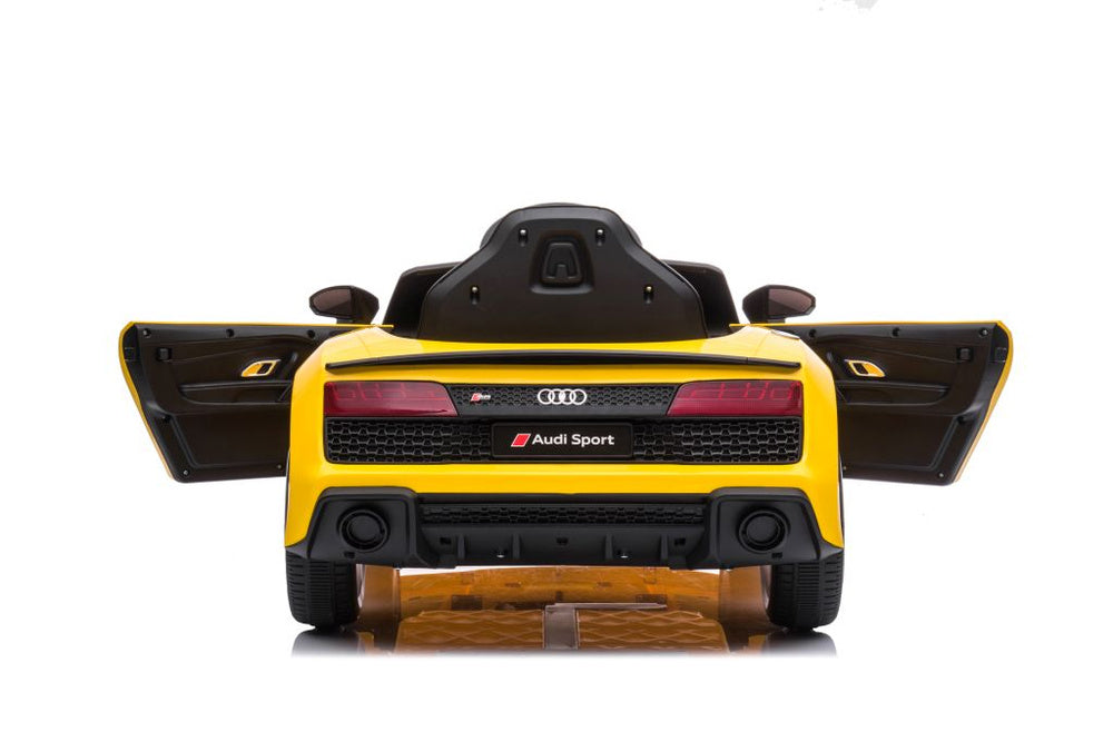 Masinute elctrica Audi R8 Lift A300, galben, Lean 9044