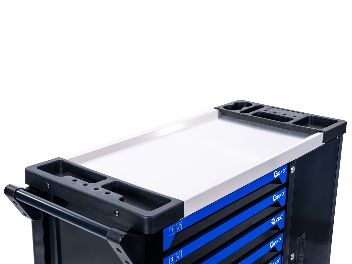 Dulap cu scule pentru atelier, 7 sertare, 407 bucati, Geko G10835