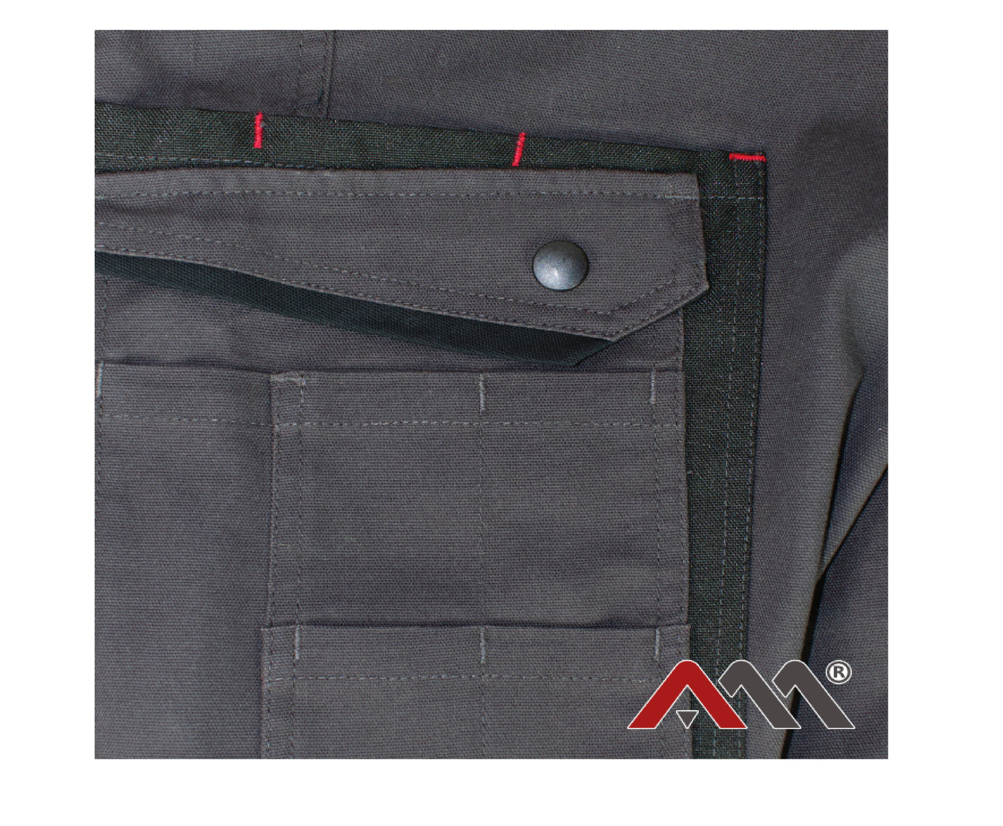 Pantaloni de lucru Professional 4 Dynamic, gri, marimea 48, Artmas ART443236