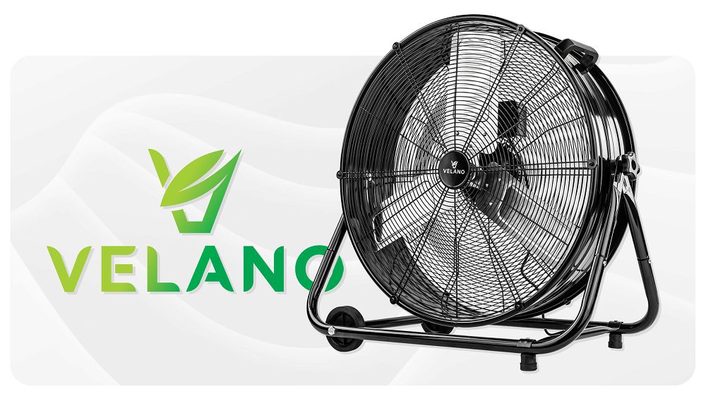 Ventilator industrial Velano, 300 W, 3 viteze, Powermat VELWEPR0007
