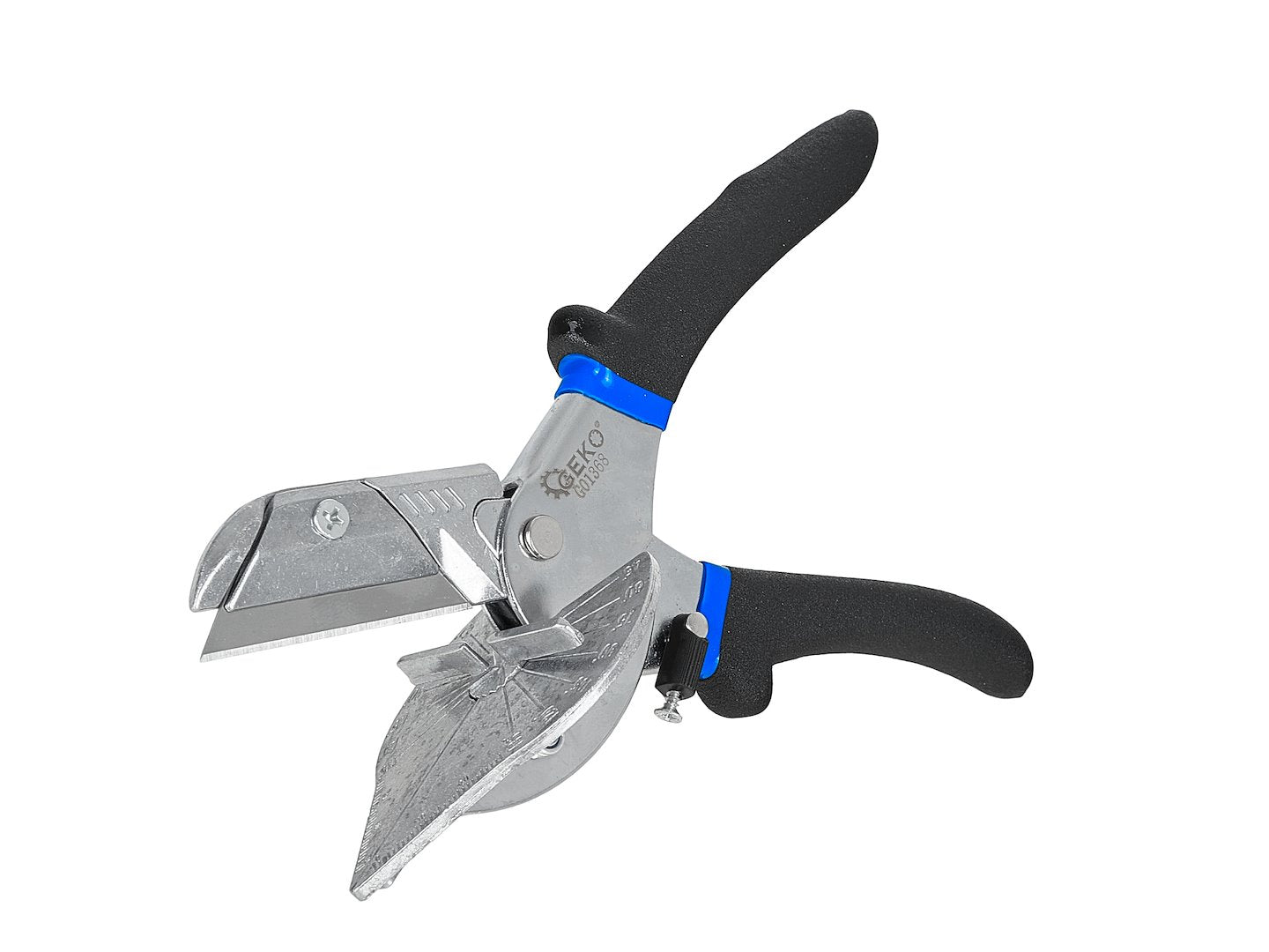 Foarfeca multiunghiulara pentru garnituri, 45°-135° 220 mm, Geko G01368