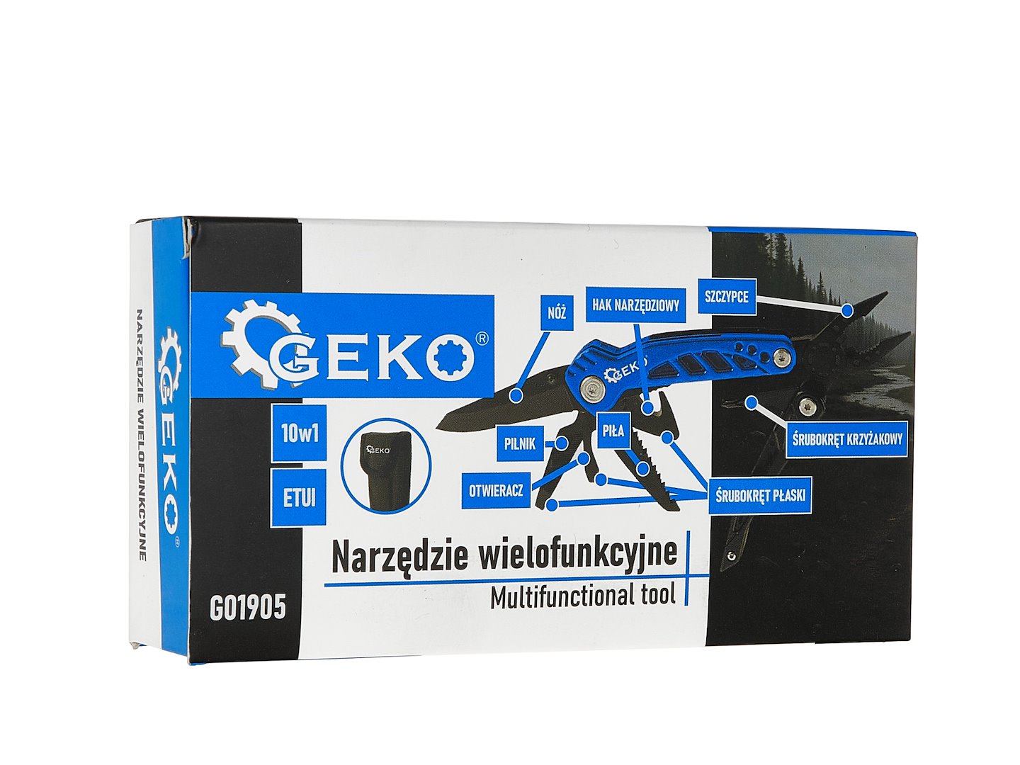 Unealta multifunctionala Grip Black Survival Series, Geko G01905