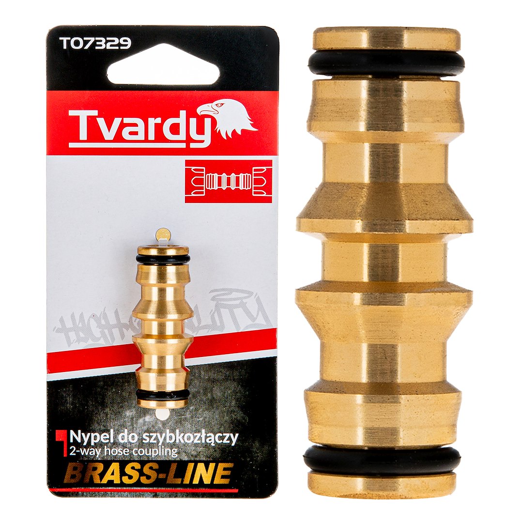 Niplu pentru conector rapid Brass Line, Tvardy T07329