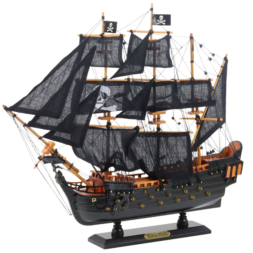 Macheta nava pirati Black Pearl , 49 x 43 x 9.5 cm, Lean 22588