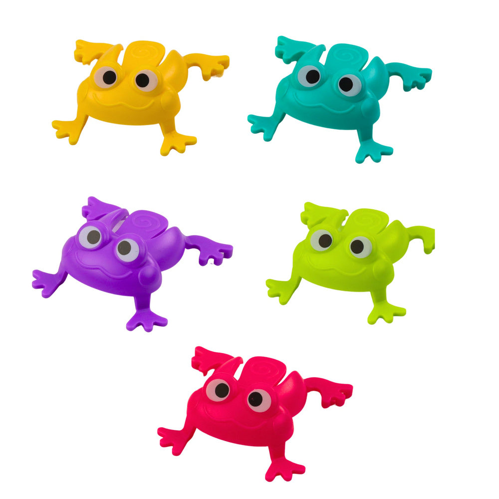 Joc de societate set 15 broscute colorate, 16 x 18 x 15 cm, Lean 27268