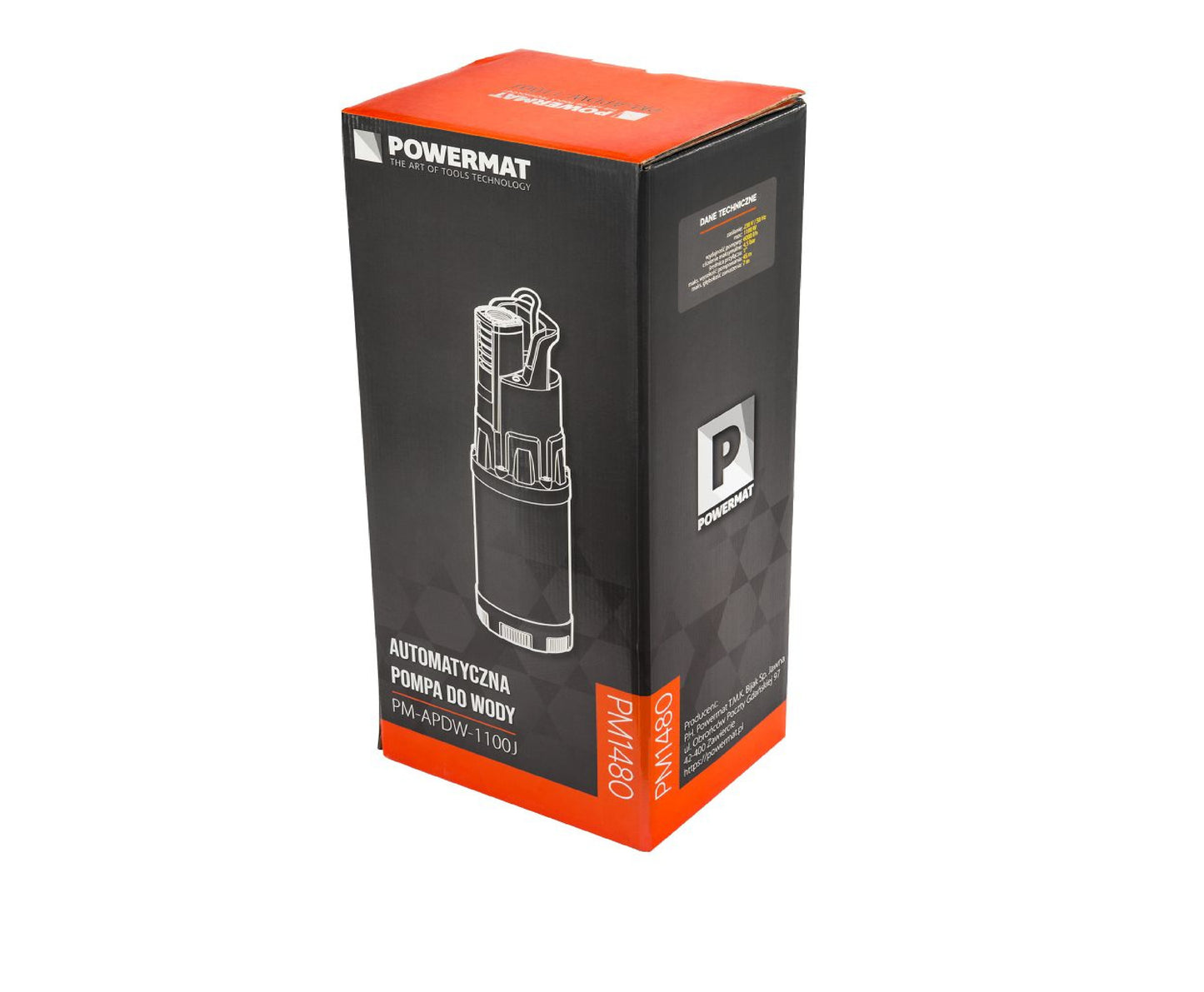 Pompa submersibila PM-APDW-1100J, 1100 W, Powermat PM1480